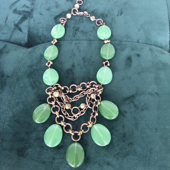 LIA SOPHIA jade necklace - Picture 2 of 5